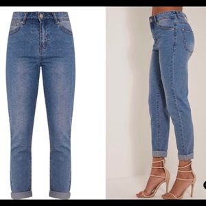 Kourtney pretty little thing girlfriend jeans